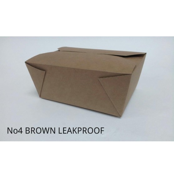 No.4 Leakproof Bio Kraft Box